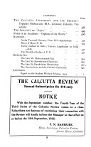 The Calcutta review