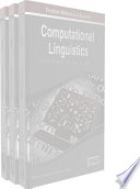 Computational Linguistics  Concepts  Methodologies  Tools  and Applications Book
