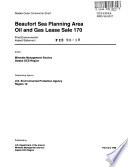 Beaufort Sea Planning Area Oil and Gas Lease Sale 170, North Slope Borough of Alaska