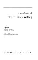 Handbook of Electron Beam Welding Book