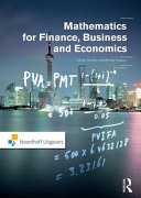 Mathematics for Finance, Business and Economics