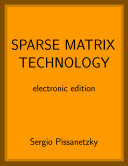 Sparse Matrix Technology   electronic edition