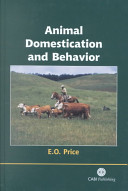 Animal Domestication and Behavior Book