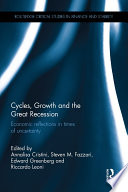 Cycles  Growth and the Great Recession