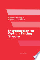 Introduction to Option Pricing Theory