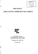 1990 Census Metropolitan Area Totals Book