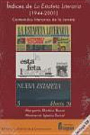  Ndices De La Estafeta Literaria 1944 2001 