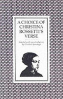Christina Rossetti Books, Christina Rossetti poetry book