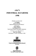 CIER's Industrial Databook