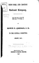 Report of Edwin F. Johnson, C.E. to the Central Committee. August, 1847