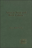 Amos in Song and Book Culture