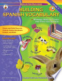 Building Spanish Vocabulary Book