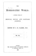 The Homoeopathic World