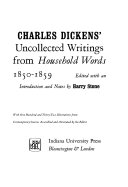 Uncollected Writings from Household Words, 1850-1859