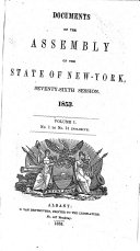 Documents of the Assembly of the State of New York