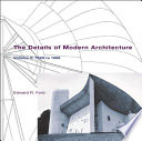 The Details of Modern Architecture Book