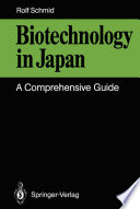 Biotechnology in Japan Book