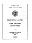 Report of Examination  Public Employees  Pension Funds