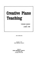 Creative Piano Teaching