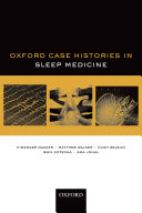 Sleep Medicine  Oxford Case Histories 