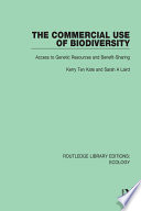 The Commercial Use of Biodiversity