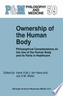 Ownership of the Human Body Book
