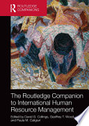 The Routledge Companion to International Human Resource Management Book