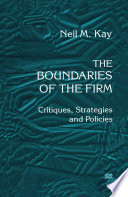 The Boundaries of the Firm