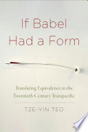 If Babel Had a Form PDF Book By Tze-Yin Teo