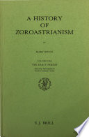 A History of Zoroastrianism