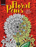 Adult Coloring Book Floral Penis