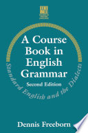 A Course Book in English Grammar