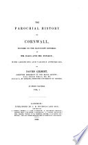 Download The Parochial History of Cornwall by Davies Gilbert PDF FULL