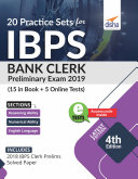 20 Practice Sets for IBPS Bank Clerk 2019 Preliminary Exam - 15 in Book + 5 Online Tests 4th Edition [Pdf/ePub] eBook