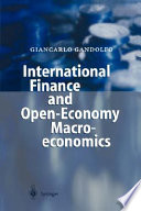 International Finance and Open Economy Macroeconomics Book