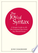 The Joy of Syntax Book