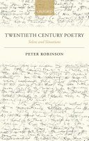 Twentieth Century Poetry