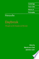 Nietzsche  Daybreak Book