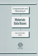 Computerization and Networking of Materials Data Bases