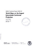 World Maps on the August Epicycloidal Conformal Projection