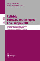 Reliable Software Technologies    Ada Europe 2003
