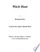Witch Hunt PDF Book By Richmond West