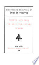 Master and man  The Kreutzer sonata  Dramas Book