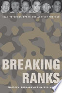 Breaking Ranks PDF Book By Matthew C. Gutmann