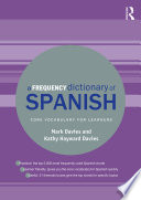 A Frequency Dictionary of Spanish Book