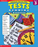 Scholastic Success With Tests Book PDF