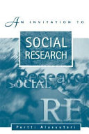 An Invitation to Social Research