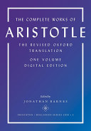 Pdf The Complete Works of Aristotle Telecharger