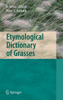 Etymological Dictionary of Grasses Pdf/ePub eBook