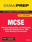 MCSE 70-294 Exam Prep